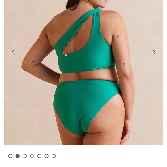 High rise Summer Salt Turquoise Bikini - Picture 4 of 5